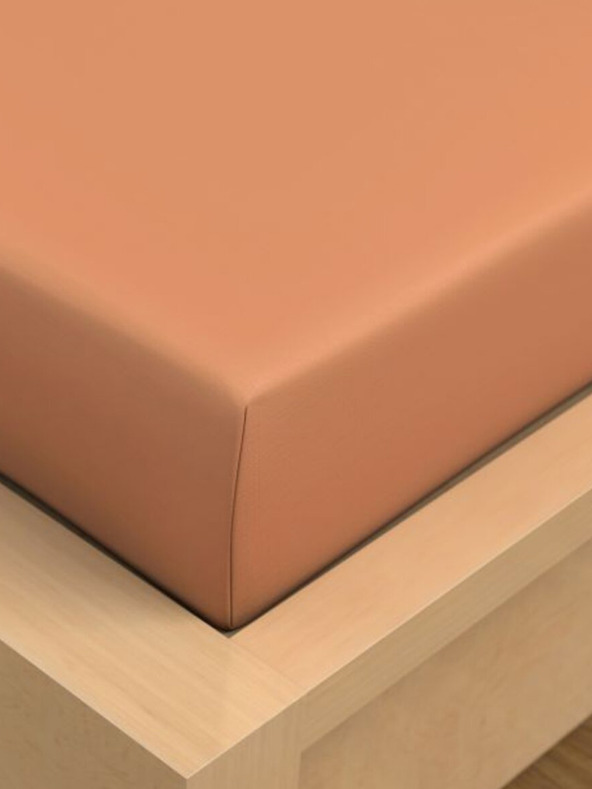 Kvalitex Pamut lepedő 150x230cm sárgabarack