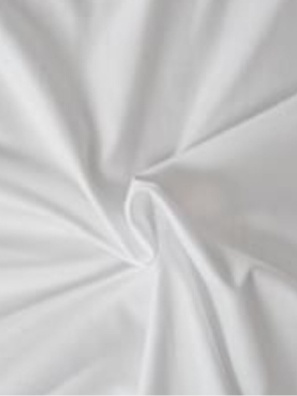 Kvalitex Egyszemélyes lepedő Atlas lepedő sima 140x240cm fehér