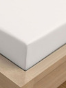 Kvalitex Egyszemélyes lepedő Atlas lepedő sima 140x240cm fehér