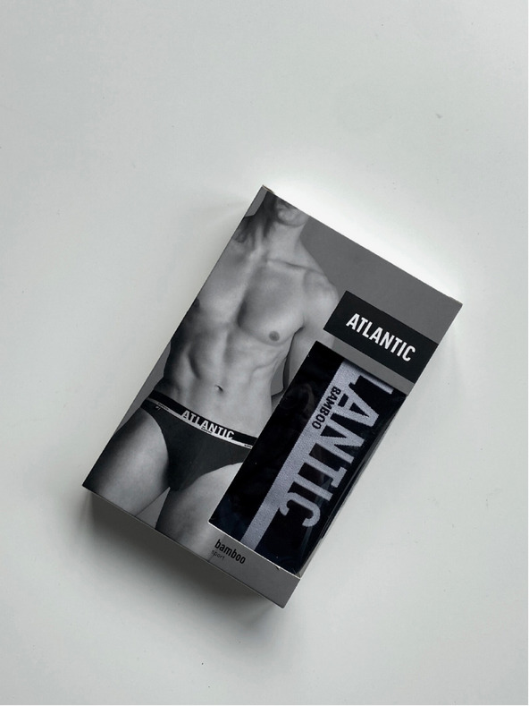 Atlantic Férfi bambusz bugyi ATLANTIC PREMIUM férfi boxeralsó