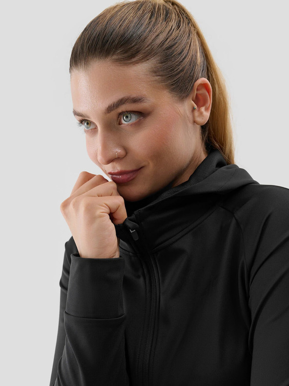 4F 4F Női sport gyorsszárító kapucnis pulóver 4F