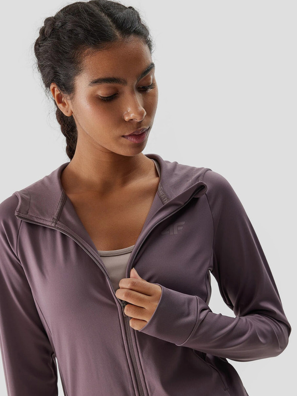 4F 4F Női sport gyorsszárító kapucnis pulóver 4F