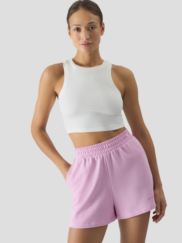 4F Női crop top slim 4F