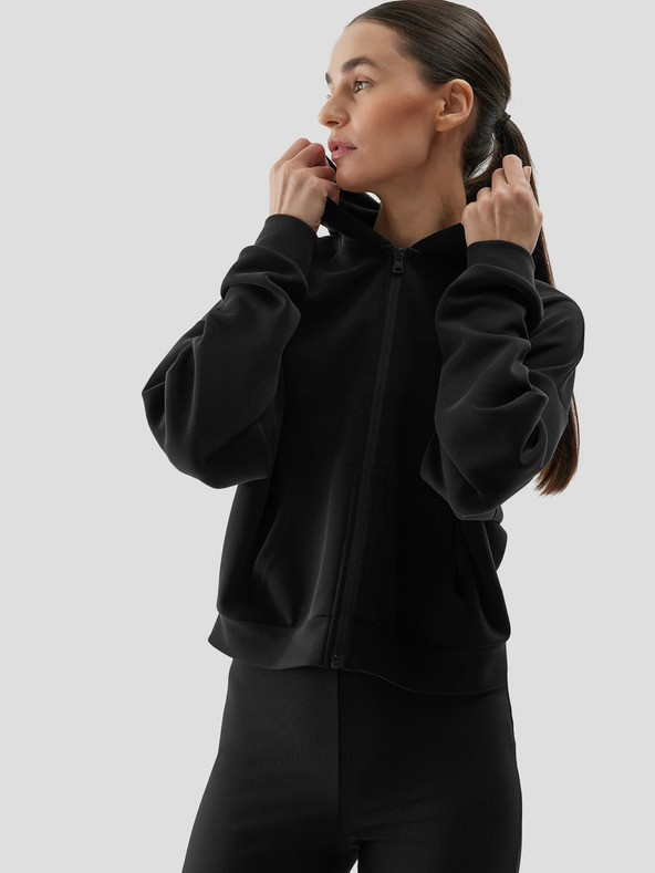 4F Női cipzár nélküli pulóver modálkiegészítővel 4F