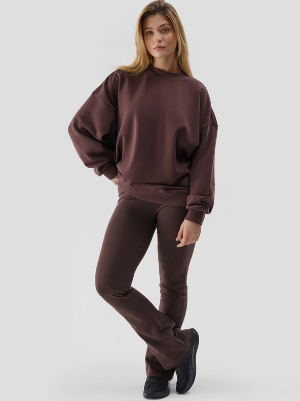 4F Női túlméretezett pulóver cipzár és kapucni nélkül 4F