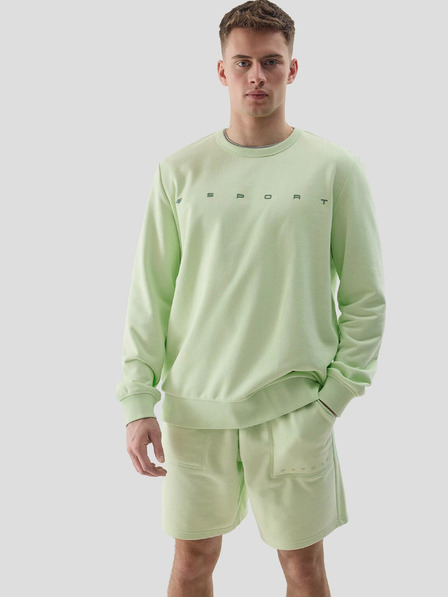 4F Férfi pulóver cipzár és kapucni nélkül 4F