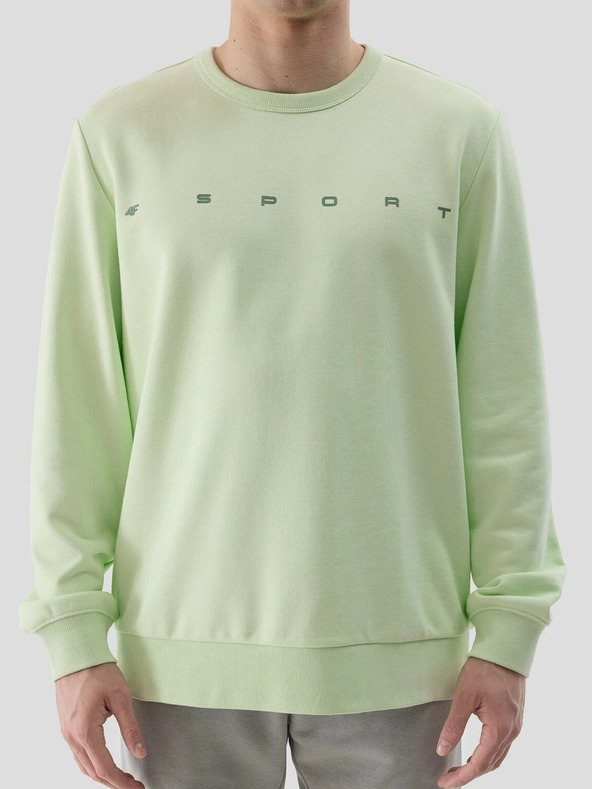 4F Férfi pulóver cipzár és kapucni nélkül 4F