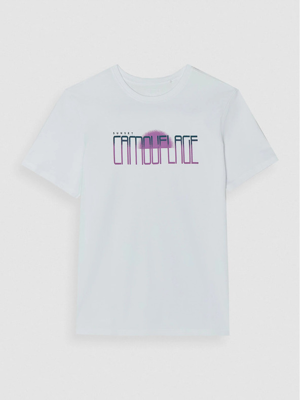 4F Férfi nyomtatott póló 4F