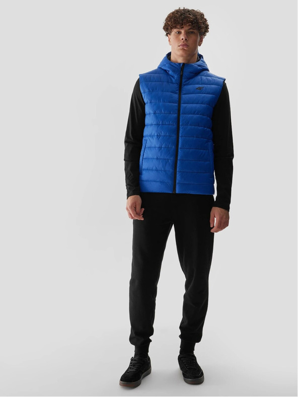 4F Férfi pehelymellény szintetikus tolltöltettel 4F