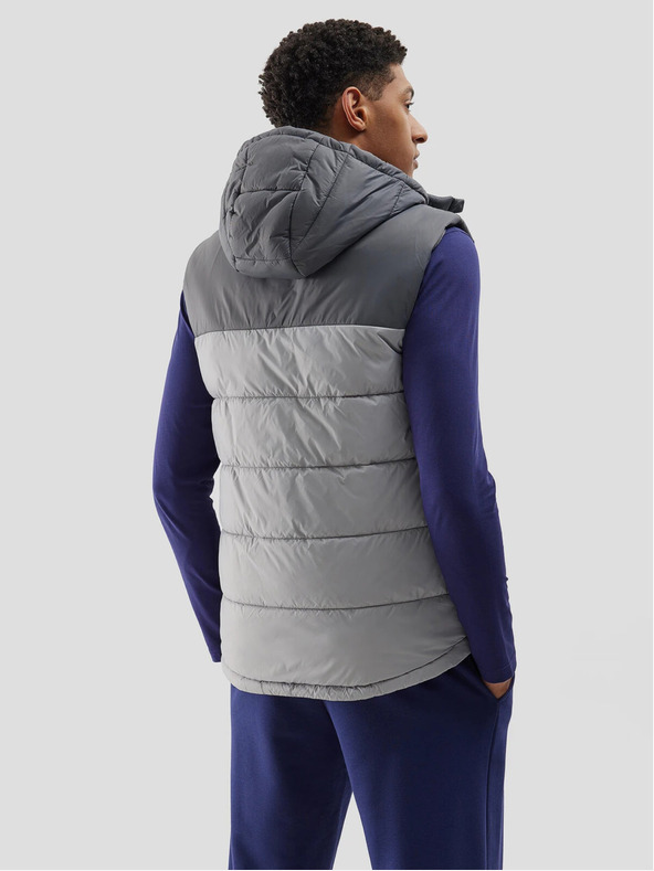 4F Férfi pehelymellény szintetikus tolltöltettel 4F