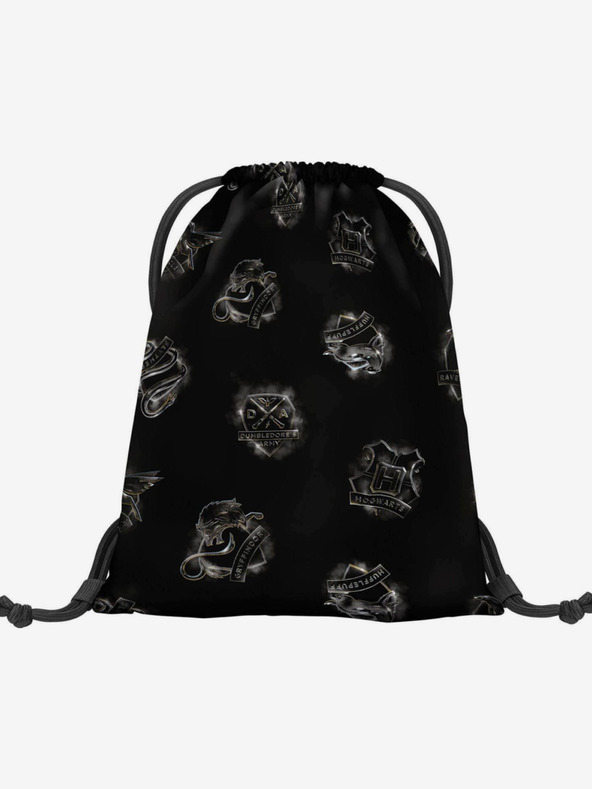 BAAGL  Fekete iskolai szett - hátizsák, tolltartó, táska Baagl Core Harry Potter Roxfort