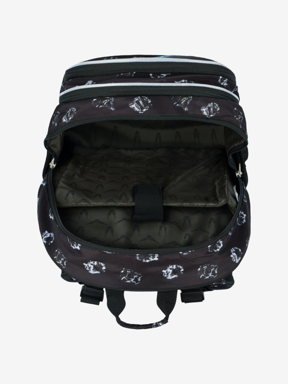 BAAGL  Fekete iskolai szett - hátizsák, tolltartó, táska Baagl Core Harry Potter Roxfort