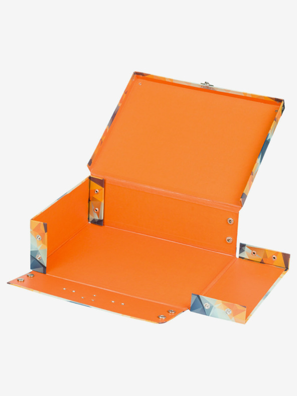 BAAGL  Narancssárga összecsukható iskolatáska szerelvényekkel Baagl Tiger