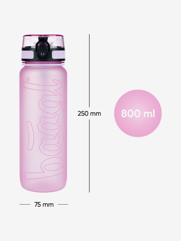 BAAGL  Lila tritan ivópalack levendula, 800 ml Baagl