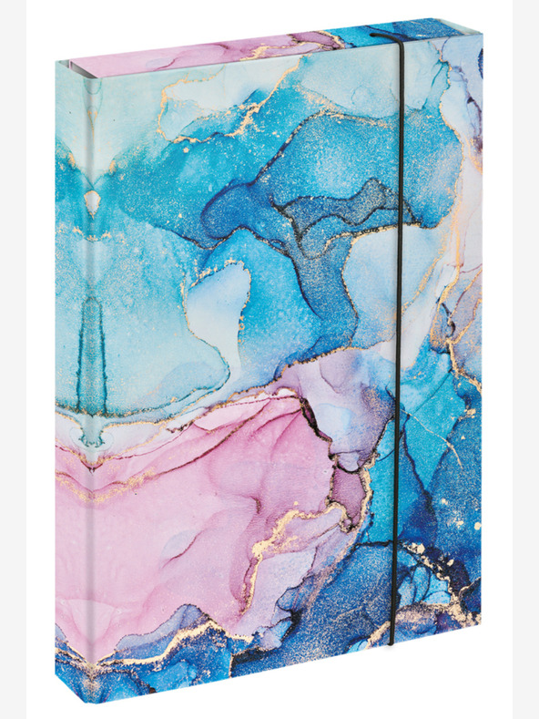 BAAGL  BAAGL Iskolai jegyzetfüzet borító A4 Jumbo márvány rózsaszín BAAGL