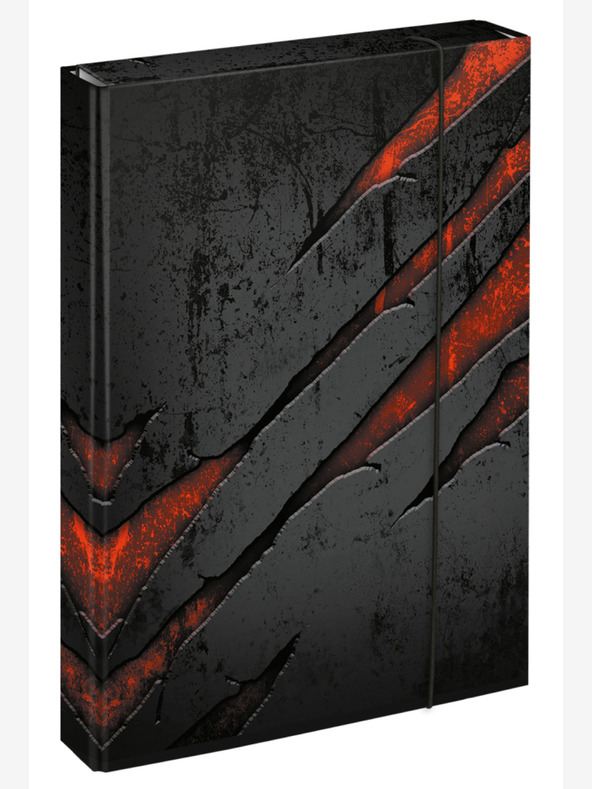 BAAGL  BAAGL Mappák iskolai füzetekhez A4 Jumbo Láva BAAGL