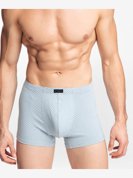 Atlantic 3-PACK Férfi boxeralsó ATLANTIC kék/tengerészkék/szürke