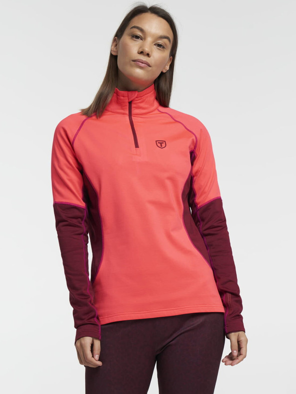 Tenson női funkcionális pulóver TENSON Base Power Comfort W rózsaszínű