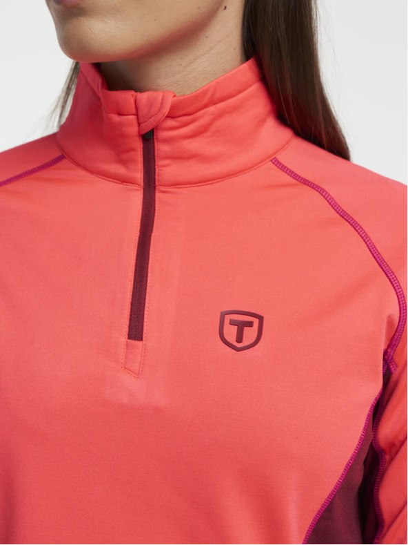 Tenson női funkcionális pulóver TENSON Base Power Comfort W rózsaszínű