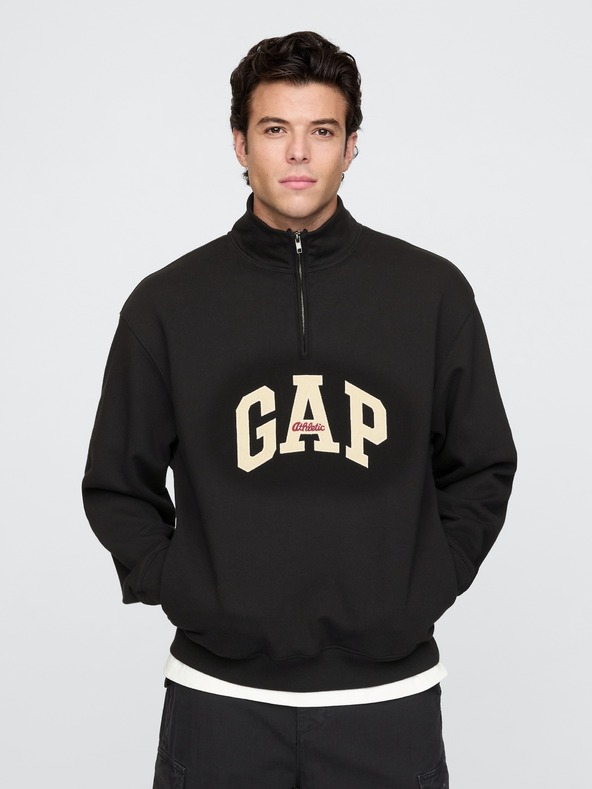 GAP Oversize pulóver logóval GAP