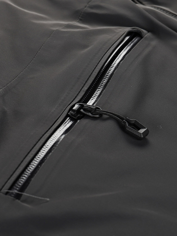 ALPINE PRO Férfi sí dzseki ptx hó membránnal ALPINE PRO REAS dk.true szürke