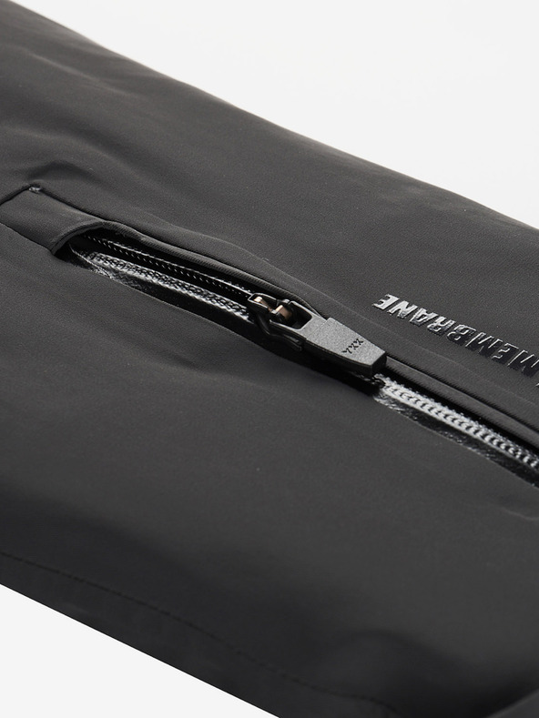 ALPINE PRO Férfi sí dzseki ptx hó membránnal ALPINE PRO REAS dk.true szürke