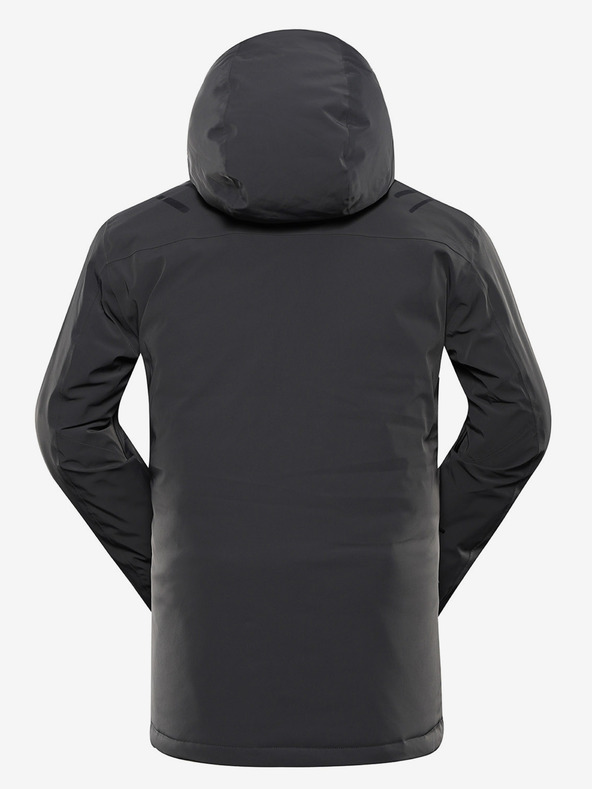 ALPINE PRO Férfi sí dzseki ptx hó membránnal ALPINE PRO REAS dk.true szürke