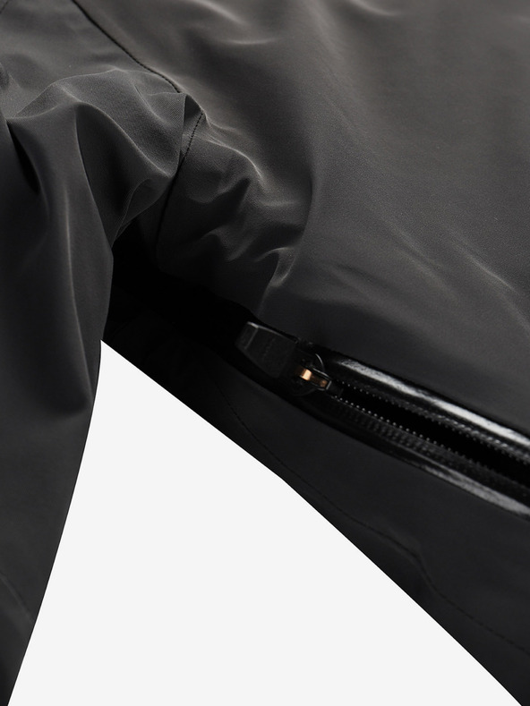 ALPINE PRO Férfi sí dzseki ptx hó membránnal ALPINE PRO REAS dk.true szürke