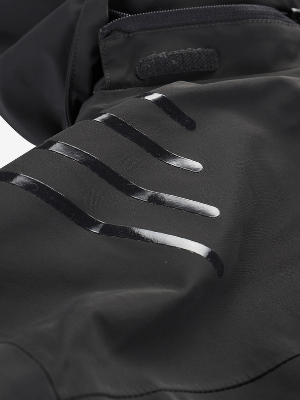 ALPINE PRO Férfi sí dzseki ptx hó membránnal ALPINE PRO REAS dk.true szürke