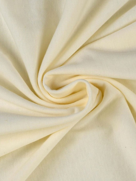 Kvalitex Jersey baba lepedő 70x140cm törtfehér Kvalitex