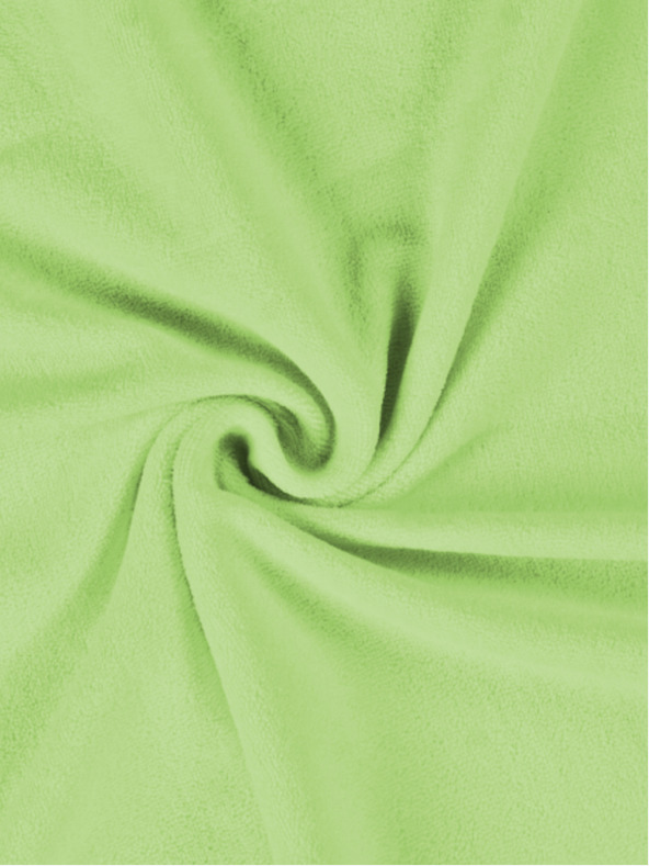 Kvalitex 60x120cm-es frottír baba lepedő világoszöld Kvalitex