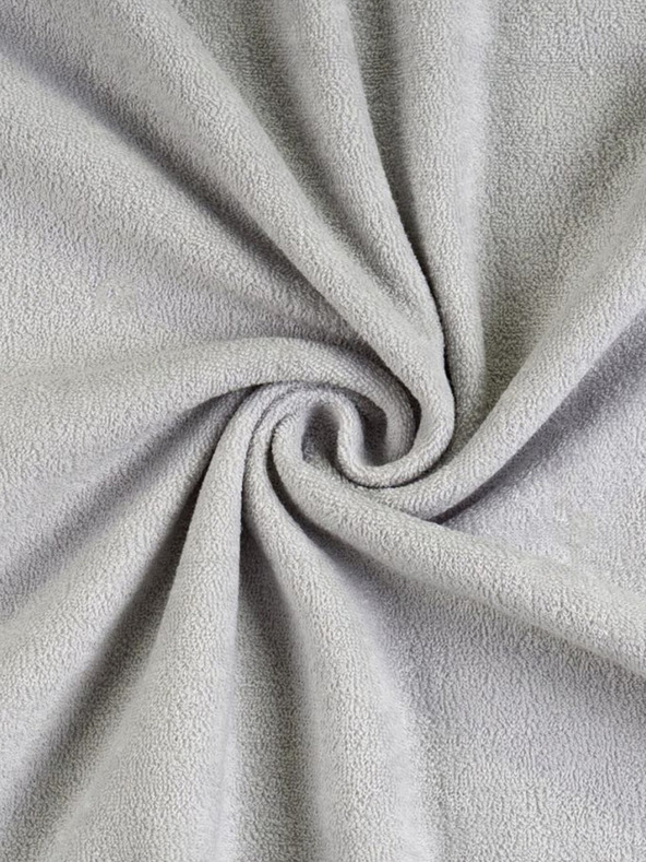 Kvalitex Frottír baba lepedő 70x140cm világosszürke Kvalitex