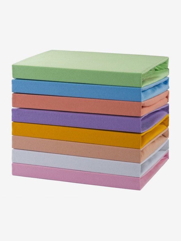 Kvalitex Jersey baba lepedő 70x140cm lazac Kvalitex