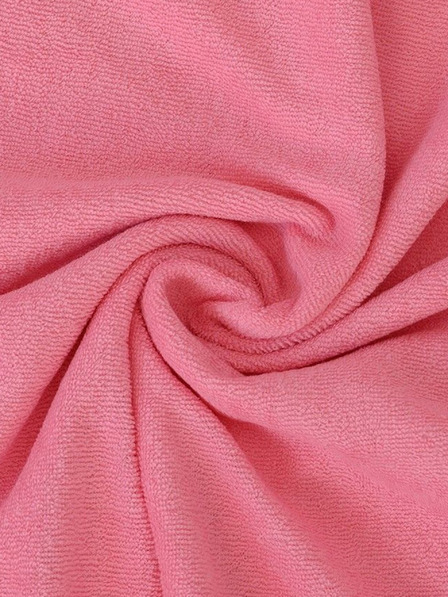 Kvalitex 60x120cm-es frottír baba lepedő világos rózsaszín Kvalitex