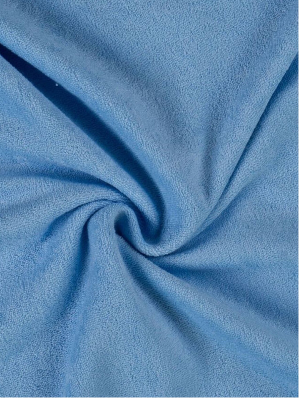 Kvalitex Frottír baba lepedő 70x140cm világoskék Kvalitex