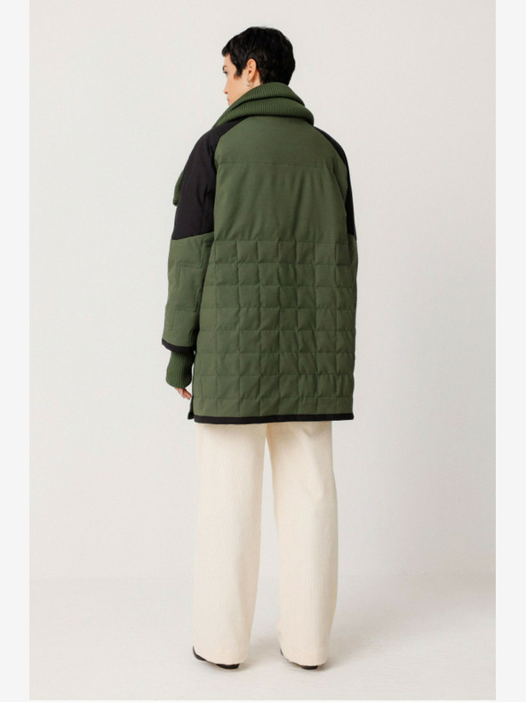 SKFK Zöld női télikabát SKFK