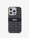 DKNY PC/TPU ismétlődő mintás tonális csíkos Magsafe hátlap az iPhone 13 Pro Max fekete DKNY számára