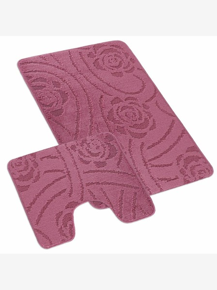 Bellatex Fürdőszoba és WC szőnyeg rózsaszín lila Bellatex