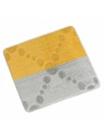 Bellatex WC szőnyeg 50x60cm sugarak szürke és sárga Bellatex