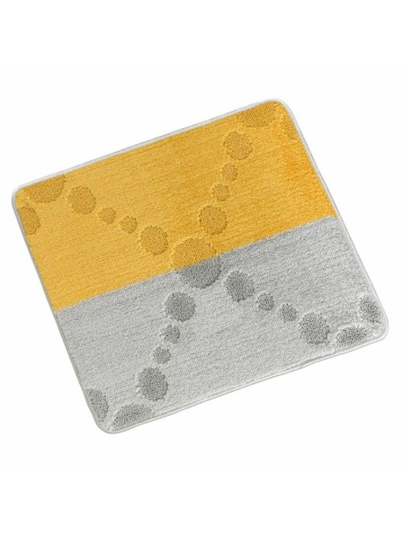 Bellatex WC szőnyeg 50x60cm sugarak szürke és sárga Bellatex