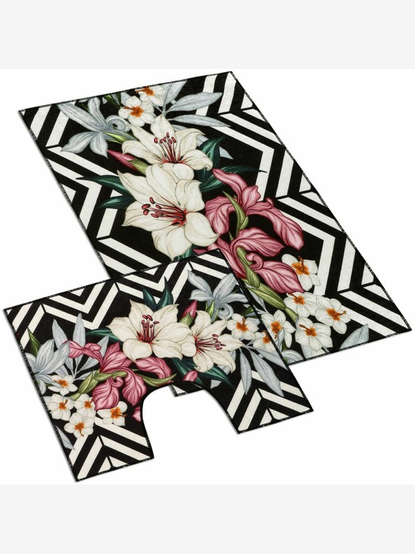 Bellatex Fürdőszoba és WC szőnyeg Lily 3D Bellatex