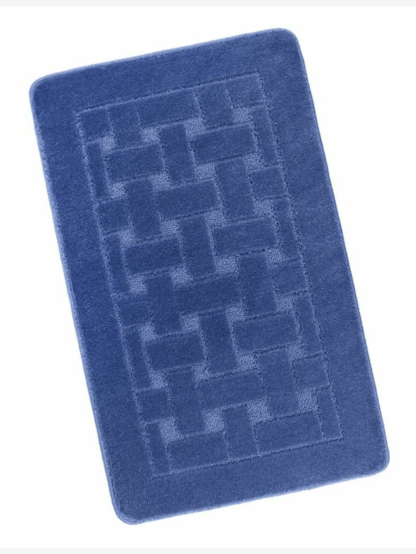 Bellatex Fürdőszoba szőnyeg 60x100cm téglalap kék Bellatex