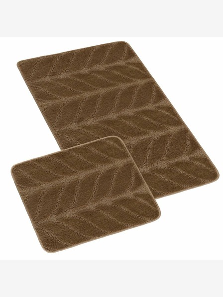 Bellatex Fürdőszoba és WC szőnyeg kob barna Bellatex