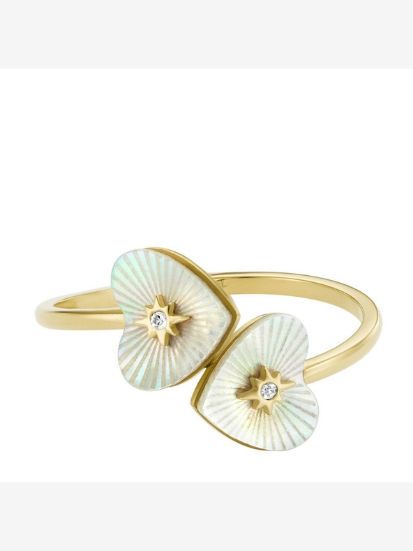 Fossil Fossil női acél gyűrű