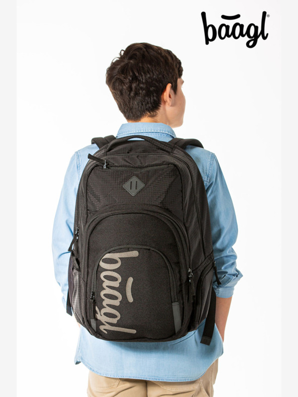 BAAGL  Coolmate Black Hátizsák