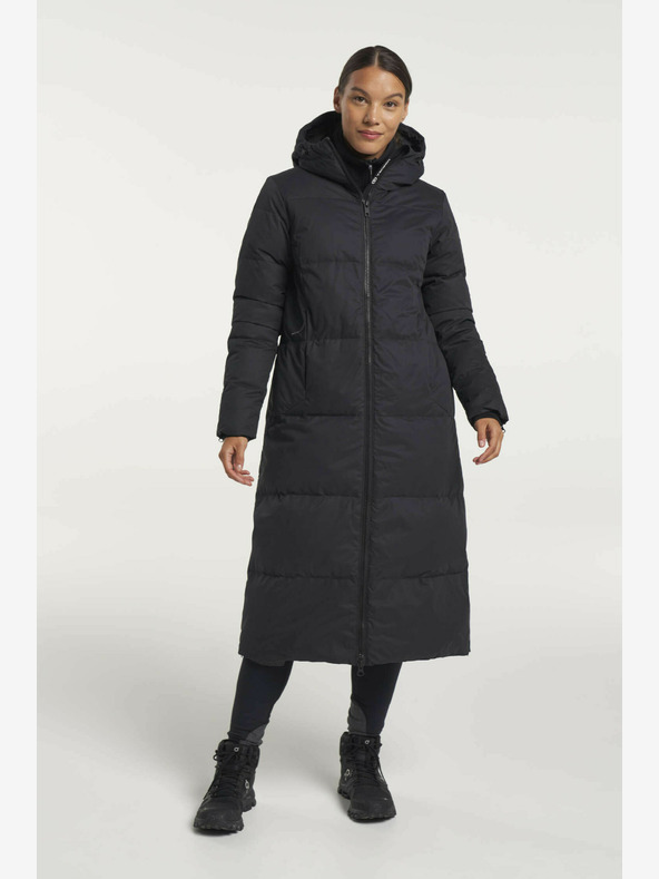 Tenson Női téli életmód kabát Tenson Shanna 2.0 Down Coat W Fekete
