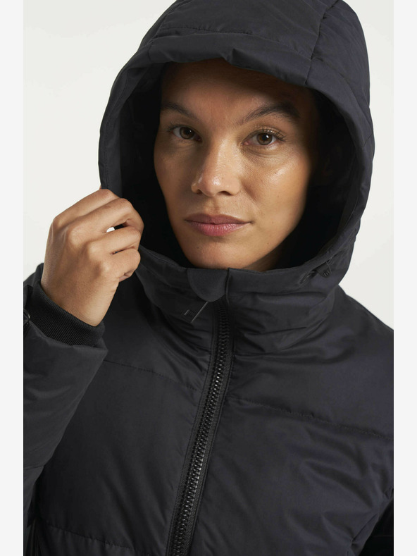 Tenson Női téli életmód kabát Tenson Shanna 2.0 Down Coat W Fekete