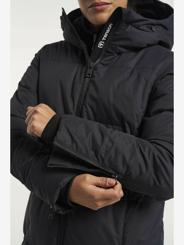 Tenson Női téli életmód kabát Tenson Shanna 2.0 Down Coat W Fekete