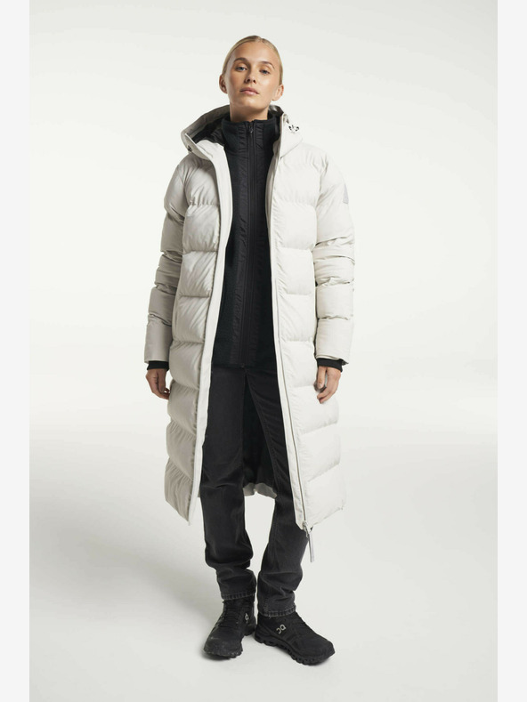 Tenson Női téli életmódkabát Tenson Chimi kabát W Világosszürke