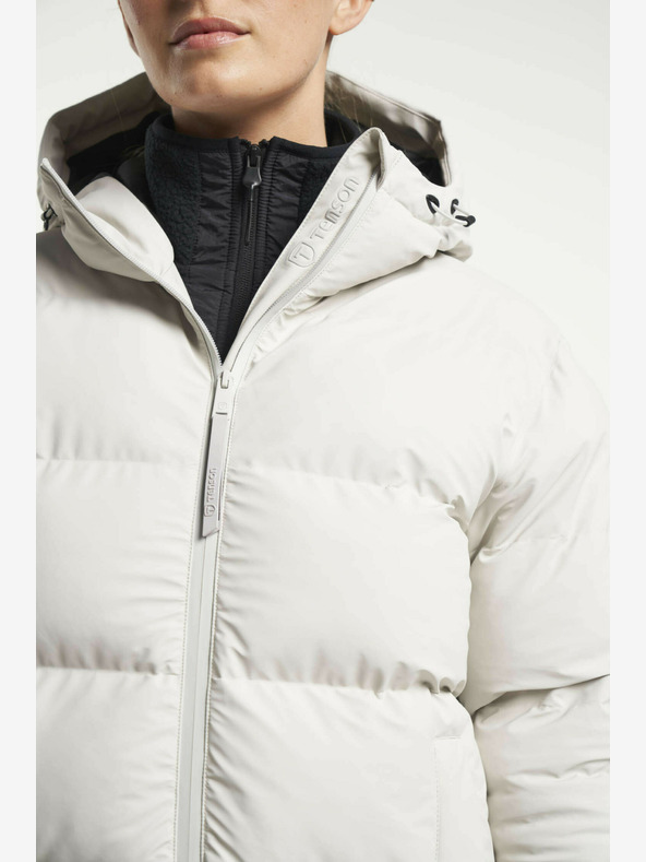 Tenson Női téli életmódkabát Tenson Chimi kabát W Világosszürke